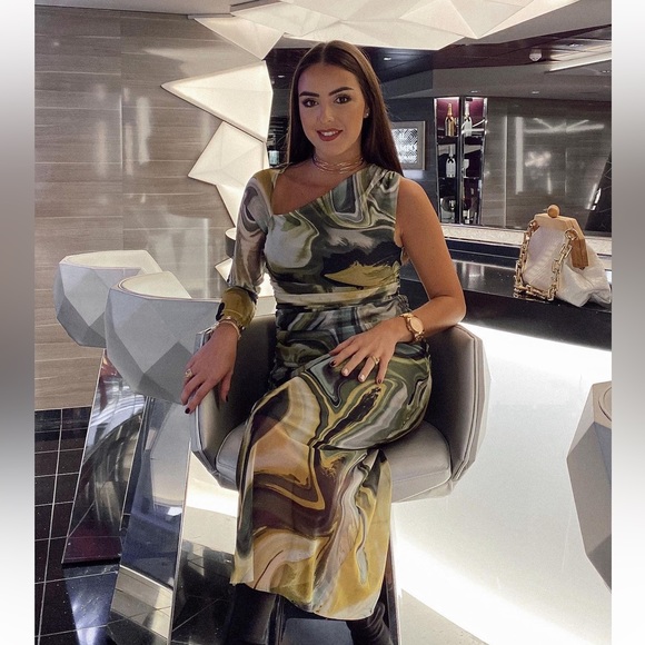 ZARA BLOGGERS FAV PRINTED TULLE TOP - Picture 11 of 16